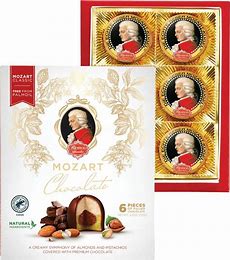 Reber Mozart Kugelen 6pc 4.2oz Gift Box